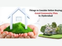 Things to consider before buying gated community villa plots in Hyderabad