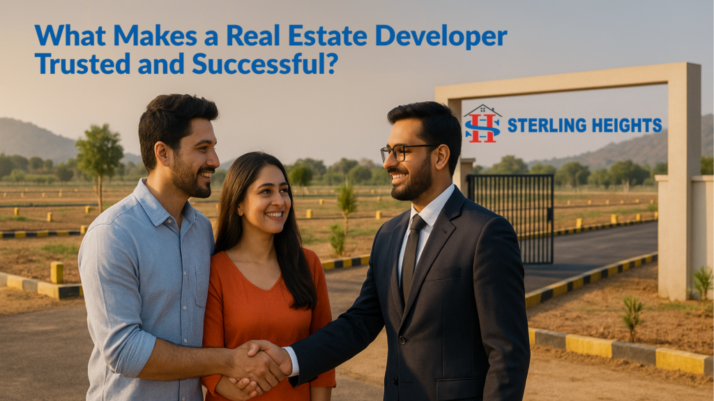 What makes a real estate developer trusted and successful